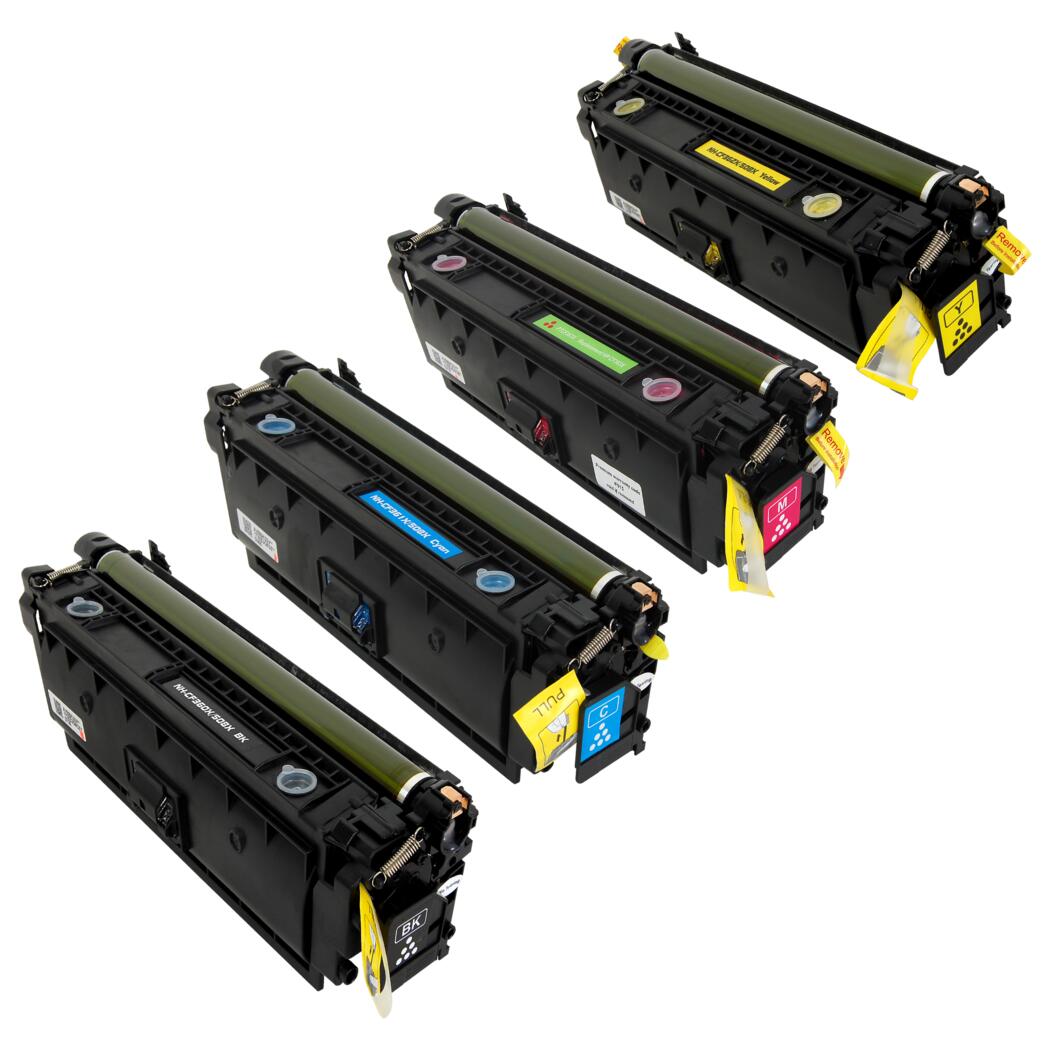 HP  Toner Cartridges - Set of 4 - High Yield