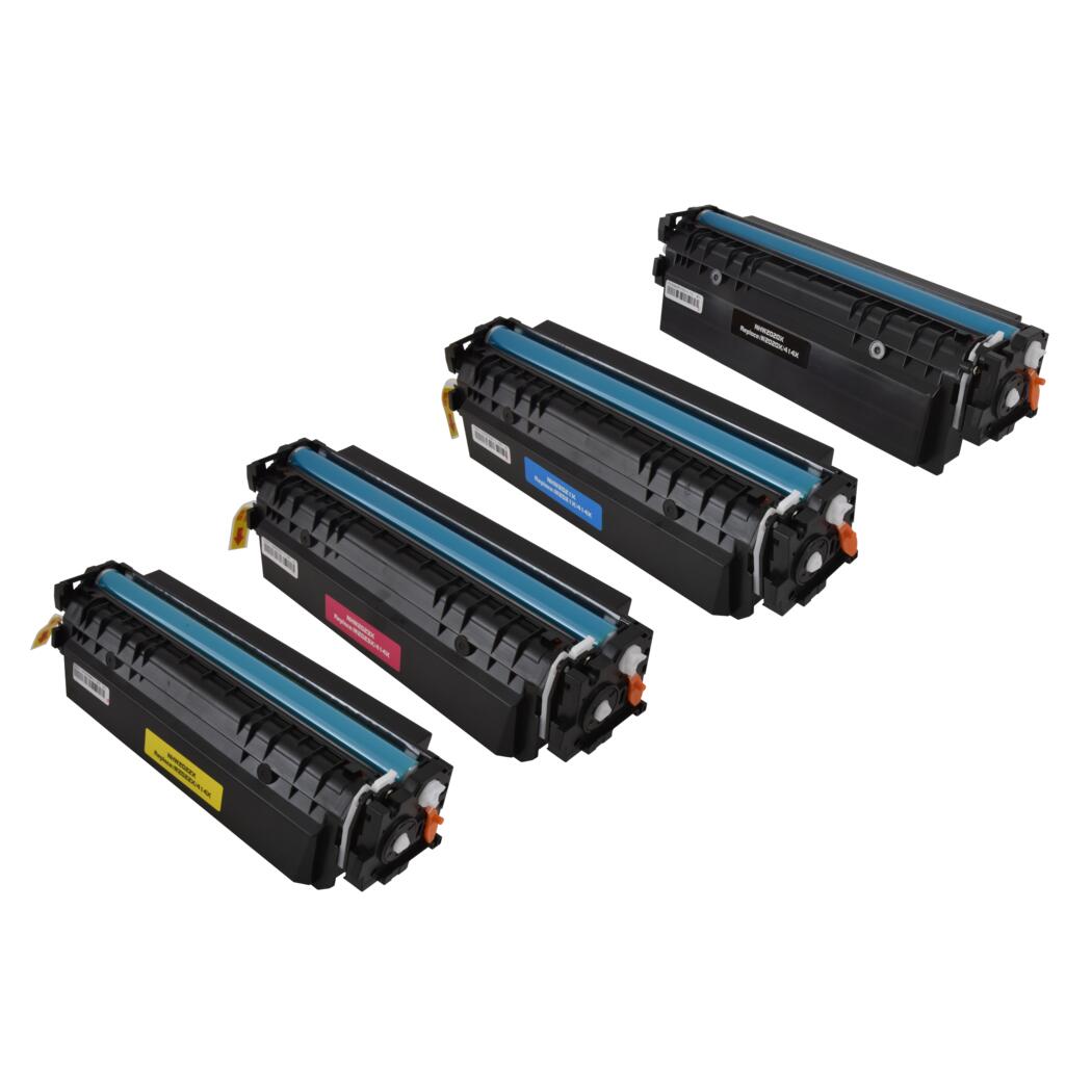 HP  Toner Cartridges - Set of 4 - High Yield with new chips